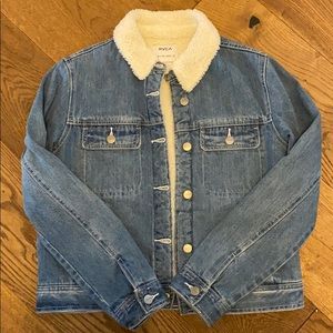 RVCA Sherpa Denim Jacket